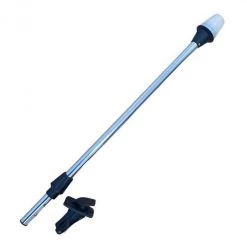 Marine Lighting 24 Inch Platinum Navigation Light - Plug In Removable Anchor/Stern Light Pole