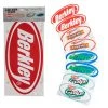 Fishing Stickers Berkley Fishing Sticker Pack - 8 Piece Oval Sticker/Decal Pack -Outlet Fishing Accessories Store 1225009