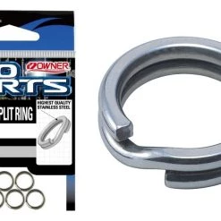 1 Packet Of Owner 5196 Stainless Steel Hyper Wire Split Rings
