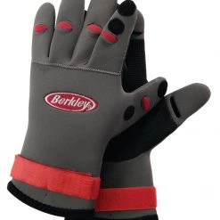 Berkley Neoprene Fish Grip Gloves - Non-Slip Flexible Fishing Gloves