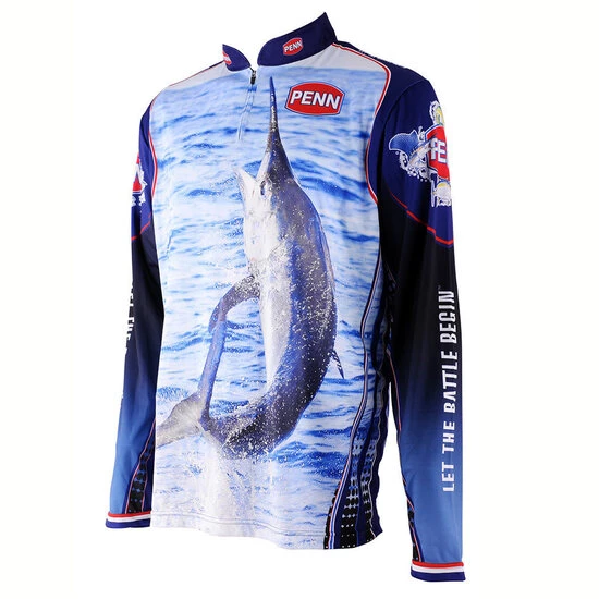 Fishing Shirts & Polos Penn Black Marlin Long Sleeve Tournament Fishing Shirt - Dye Sublimated 4 Fishing Shirts & Polos Penn Black Marlin Long Sleeve Tournament Fishing Shirt - Dye Sublimated - Image 2