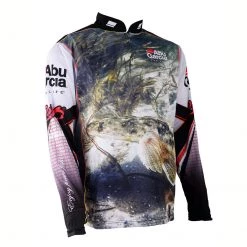 Fishing Shirts & Polos Size 3XL Abu Garcia Flathead Long Sleeve Tournament Fishing Shirt-Dye Sublimated