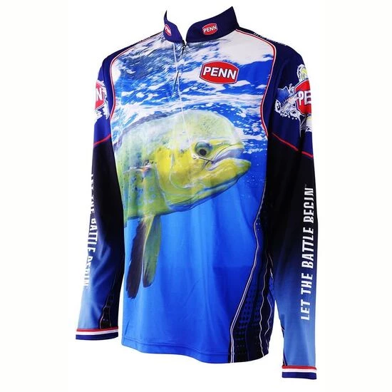 Fishing Shirts & Polos Penn Dolphinfish Long Sleeve Tournament Fishing Shirt - Dye Sublimated 4 Fishing Shirts & Polos Penn Dolphinfish Long Sleeve Tournament Fishing Shirt - Dye Sublimated - Image 2