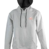 Jackets And Jumpers Berkley Grey Marle Polar Fleece Hoodie With Front Pocket - Fishing Jumper