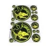 TT Lures Team TT Sticker Pack - 14 Assorted Fishing Stickers - Boat Decals 2 TT Lures Team TT Sticker Pack - 14 Assorted Fishing Stickers - Boat Decals -Outlet Fishing Accessories Store 1632