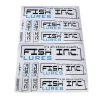 Team Fish Inc. Lures Sticker Pack - 14 Assorted Fishing Stickers - Boat Decals -Outlet Fishing Accessories Store 1638