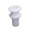 37mm White Platinum Polypropylene Skin Fitting For Marine Plumbing -Outlet Fishing Accessories Store 247420