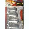 Sinker Moulds Gillies Large Bomb Sinker Mould Combo - Makes 4 Different Bomb Sinkers At A Time 1 Sinker Moulds Gillies Large Bomb Sinker Mould Combo - Makes 4 Different Bomb Sinkers At A Time -Outlet Fishing Accessories Store 27BOMBL