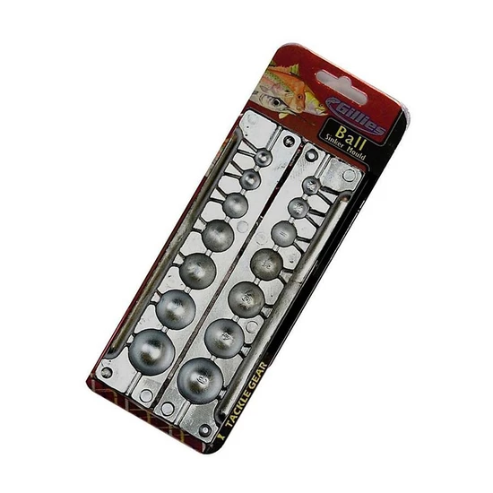 Sinker Moulds Gillies Large Ball Sinker Mould Combo - Makes 7 Different Ball Sinkers At A Time 4 Sinker Moulds Gillies Large Ball Sinker Mould Combo - Makes 7 Different Ball Sinkers At A Time - Image 2