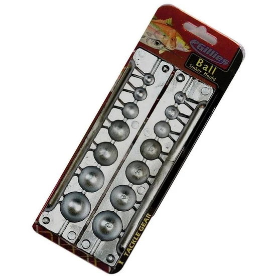 Sinker Moulds Gillies Large Ball Sinker Mould Combo - Makes 7 Different Ball Sinkers At A Time 5 Sinker Moulds Gillies Large Ball Sinker Mould Combo - Makes 7 Different Ball Sinkers At A Time - Image 3