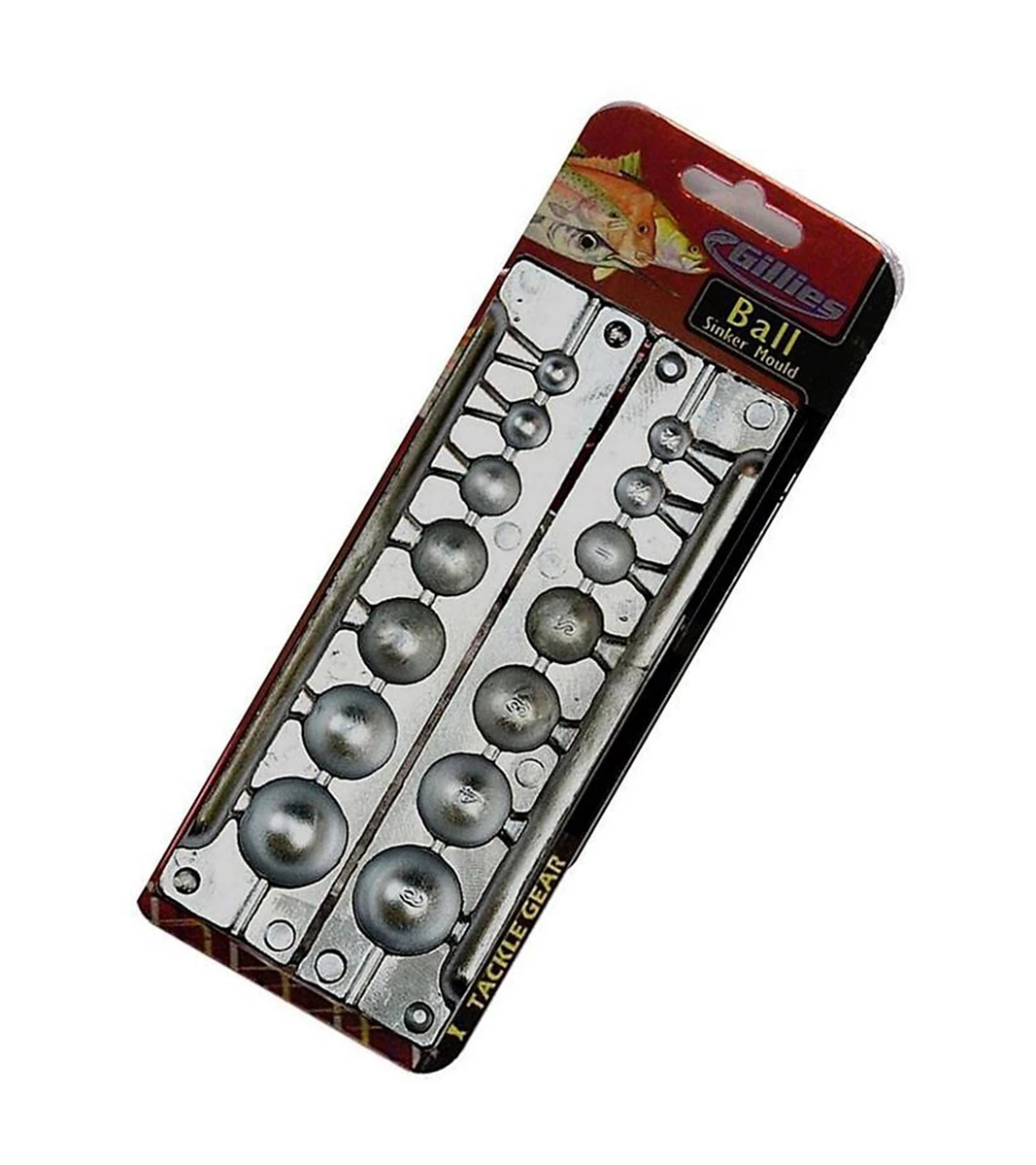 Sinker Moulds Gillies Large Ball Sinker Mould Combo - Makes 7 Different Ball Sinkers At A Time 3 Sinker Moulds Gillies Large Ball Sinker Mould Combo - Makes 7 Different Ball Sinkers At A Time