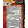 Sinker Moulds Gillies Pyramid Sinker Mould Combo - Makes 5 Different Pyramid Sinkers At A Time 1 Sinker Moulds Gillies Pyramid Sinker Mould Combo - Makes 5 Different Pyramid Sinkers At A Time -Outlet Fishing Accessories Store 27PYR