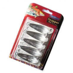 Sinker Moulds Gillies 4oz Snapper Sinker Mould - Makes 5 Snapper Sinkers At A Time