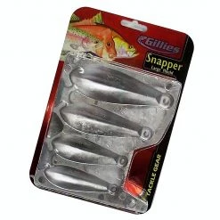 Sinker Moulds Gillies Large Snapper Sinker Mould Combo-Makes 4 Different Snapper Sinkers