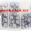 Surecatch Ball Sinkers - 60 Piece Bulk Pack - Super Value 5 Popular Sizes -Outlet Fishing Accessories Store 308asp60