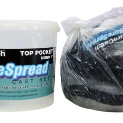 Surecatch SureSpread Top Pocket Mono Cast Net With 1 Inch Mesh Size