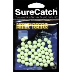 Other Surecatch Round Lumo Beads - Green Luminous Fishing Glow Beads -Outlet Fishing Accessories Store 309LB