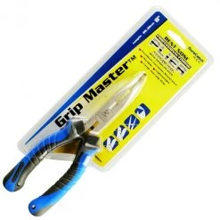 Surecatch 8 Inch Stainless Steel Bent Nose Fishing Pliers With Wire Cutter