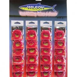 Other 24 X Packets Of Wilson Red Whiting Tube And Beads
