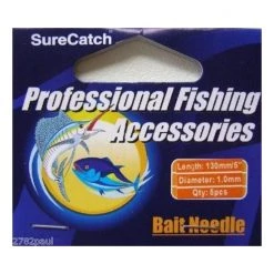 5 Pack Of Surecatch 130mm Bait Needles -Outlet Fishing Accessories Store 309bn3 2