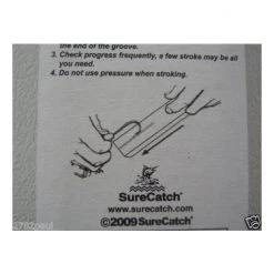 Surecatch Hook Sharpening Stone - Hi Grade Aluminium Oxide Hook Hone -Outlet Fishing Accessories Store 309hks 5