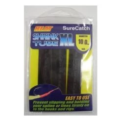 1 Packet Of Black SureCatch Fishing Heat Shrink Tube - Wire Cable Sleeve Tubing -Outlet Fishing Accessories Store 309hst10b 4