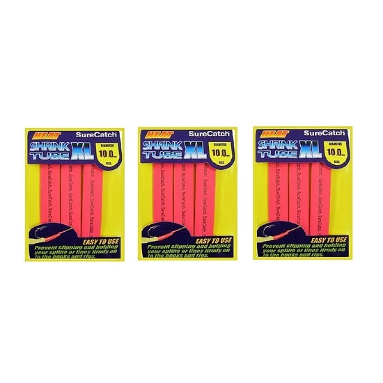 3 Packets Of SureCatch Fishing Heat Shrink Tube - Red 4 3 Packets Of SureCatch Fishing Heat Shrink Tube - Red - Image 2