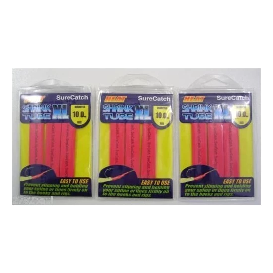 3 Packets Of SureCatch Fishing Heat Shrink Tube - Red 8 3 Packets Of SureCatch Fishing Heat Shrink Tube - Red - Image 6