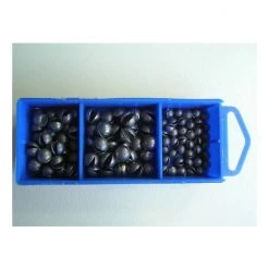 Surecatch 100 Pce Split Shot Sinker Pack 3 Sizes + Tackle Box - 1g 2g 3g 10 Surecatch 100 Pce Split Shot Sinker Pack 3 Sizes + Tackle Box - 1g 2g 3g -Outlet Fishing Accessories Store 309setss100 2