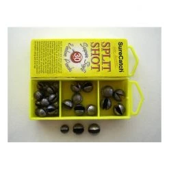 Surecatch Surecatch 30 X Assorted Large Split Shot Sinkers In Tackle Box - Split Shot Sinker Pack 10 Surecatch Surecatch 30 X Assorted Large Split Shot Sinkers In Tackle Box - Split Shot Sinker Pack -Outlet Fishing Accessories Store 309setss30 3