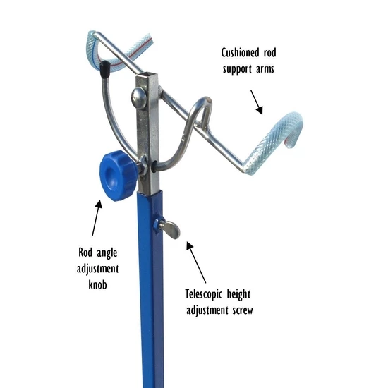 Rod Holders And Rod Rests Gillies Small Deluxe Adjustable Fishing Rod Holder - 50cm Extends To 90cm 5 Rod Holders And Rod Rests Gillies Small Deluxe Adjustable Fishing Rod Holder - 50cm Extends To 90cm - Image 3