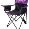 Camping Wilson Digi Camo Pink/Purple Fishing Chair With Lined Cooler Bag And Rod Holder -Outlet Fishing Accessories Store 333WFCDCP