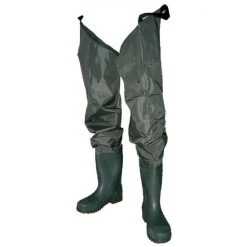 Waders Wildfish Thigh Wader-Tough Nylon/PVC Wader With Adjustable Thigh Straps -Outlet Fishing Accessories Store 35WAT07 2