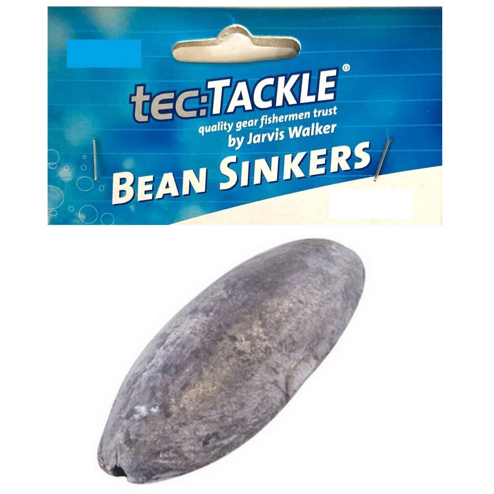 5 Pack Of Jarvis Walker Size 2 Bean Sinkers 3 5 Pack Of Jarvis Walker Size 2 Bean Sinkers