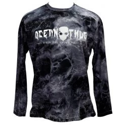 Fishing Shirts & Polos Bone Ocean Thug Distressed Long Sleeve Fishing Shirt -Lightweight Fishing Jersey -Outlet Fishing Accessories Store 368OTD3XL 2