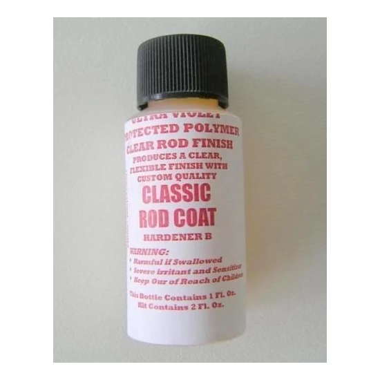 Hooked Online Repair Kits 4 Oz Classic Rod Coat Clear Fishing Rod Finish Uv Polymer - 2 Part Epoxy 8 Hooked Online Repair Kits 4 Oz Classic Rod Coat Clear Fishing Rod Finish Uv Polymer - 2 Part Epoxy - Image 6
