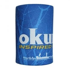 Other Okuma Can Cooler - Blue Spooky Trees - Fishing Stubby Cooler
