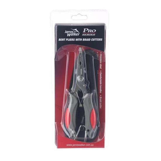 Jarvis Walker Pro Series Bent Nose Fishing Pliers With Braid Cutters 5 Jarvis Walker Pro Series Bent Nose Fishing Pliers With Braid Cutters - Image 3