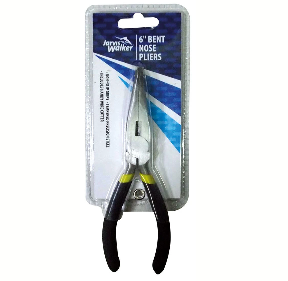 Jarvis Walker 6 Inch / 15cm Bent Nose Fishing Pliers 3 Jarvis Walker 6 Inch / 15cm Bent Nose Fishing Pliers
