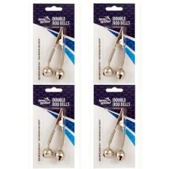 Other Jarvis Walker Double Rod Bells X 4 - Fish Bite Alert (pack Of 4) 6 Other Jarvis Walker Double Rod Bells X 4 - Fish Bite Alert (pack Of 4) -Outlet Fishing Accessories Store 44134 X4 1