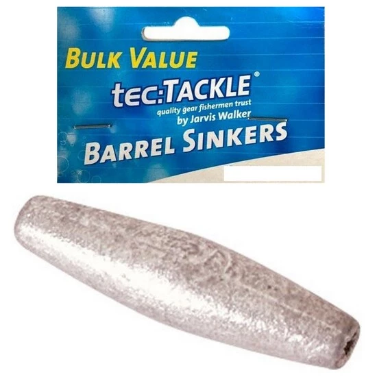 50 Pack Of Jarvis Walker Size 2 Barrel Sinkers - Value Pack 4 50 Pack Of Jarvis Walker Size 2 Barrel Sinkers - Value Pack - Image 2