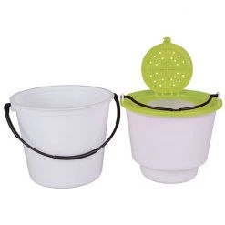 Live Bait Kits & Aerators Flambeau Live Bait Bucket - Made In U.S.A. - 2 Piece Minnow Bucket -Outlet Fishing Accessories Store 6051BC 3