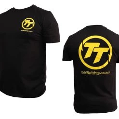 TT Lures Fishing Shirts & Polos TT Fishing 100% Cotton Black Tee Shirt