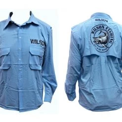 Fishing Shirts & Polos Wilson Outdoor Vented Long Sleeve Fishing Shirt - Moisture Wicking Fishing Jersey