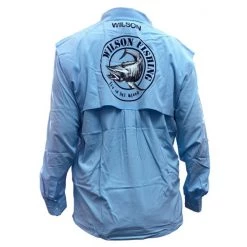 Fishing Shirts & Polos Wilson Outdoor Vented Long Sleeve Fishing Shirt - Moisture Wicking Fishing Jersey -Outlet Fishing Accessories Store AFSOWBS 3