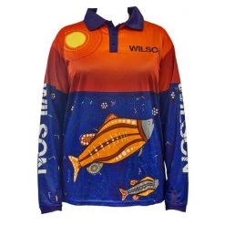 Fishing Shirts & Polos Wilson Sunset Barramundi Brad Hore Tournament Long Sleeve Fishing Shirt 8 Fishing Shirts & Polos Wilson Sunset Barramundi Brad Hore Tournament Long Sleeve Fishing Shirt -Outlet Fishing Accessories Store AFSWBHBS 2