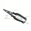 Shimano 7 Inch / 18cm Power Pliers - Stainless Steel Split Ring Fishing Pliers -Outlet Fishing Accessories Store ATPW007BK