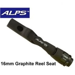 Reel Seats Alps Size 16 Black High Modular Exposed Graphite RPD Reel Seat For Spin Rods -Outlet Fishing Accessories Store Alps RPD 16 Reel Seat 5