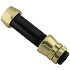 Reel Seats Alps ALX Heavy Duty Aluminium Reel Seat - Pale Gold/Black-Spin Or Overhead -Outlet Fishing Accessories Store Alps Reel Seat PG 22 2