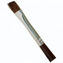 Golden Maple Repair Kits Rod Building Brush With 8mm Angled Head - 27cm Epoxy Sable Hair Brush